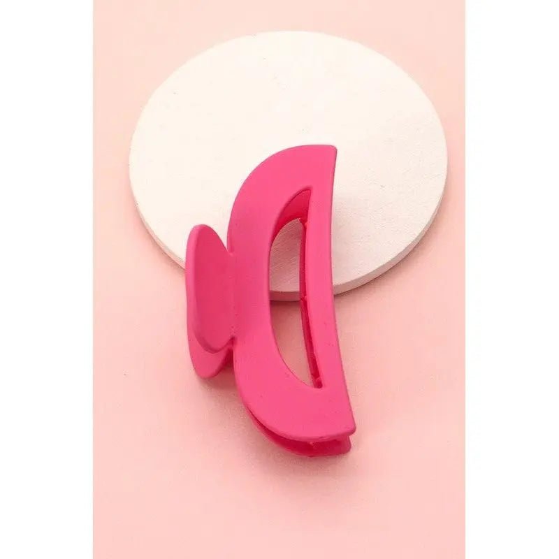 Large half moon hair claw clip - LECCE