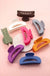 Large half moon hair claw clip - LECCE