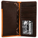 Leather rodeo wallet - LECCE