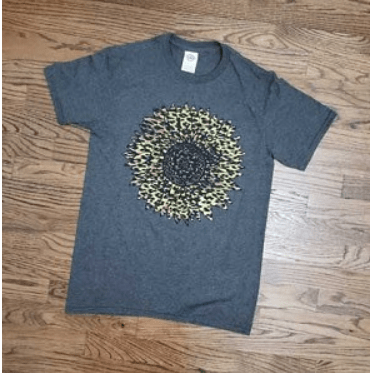 Camiseta Girasol Leopardo