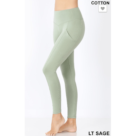 Cotton Lounge Pants with Side Pockets