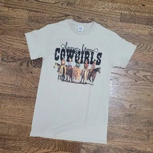 Long live cowgirls tee - LECCE