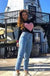 Love Heart Jacquard Round Neck Pullover Sweater - LECCE