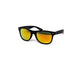 Maddox All - black Soft Touch Burnt Mirror Sunglasses - LECCE
