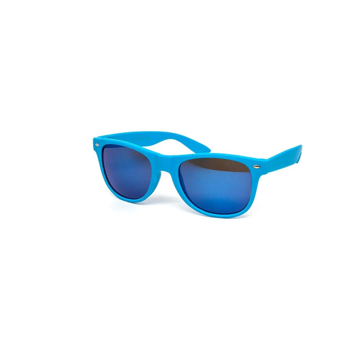 Maddox Premium Soft Touch Neon Mirror Sunglasses - LECCE