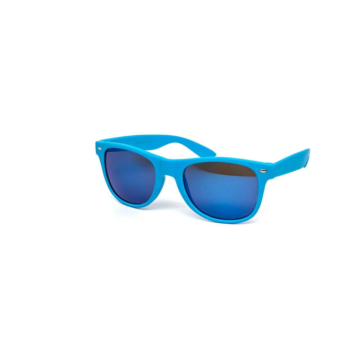 Maddox Premium Soft Touch Neon Mirror Sunglasses - LECCE