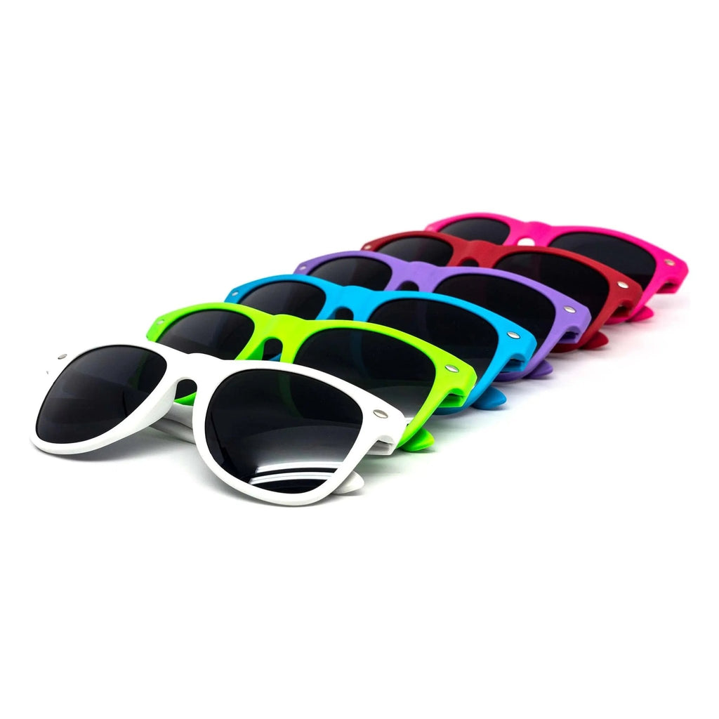 Maddox Premium Gafas de sol de neón suave al tacto