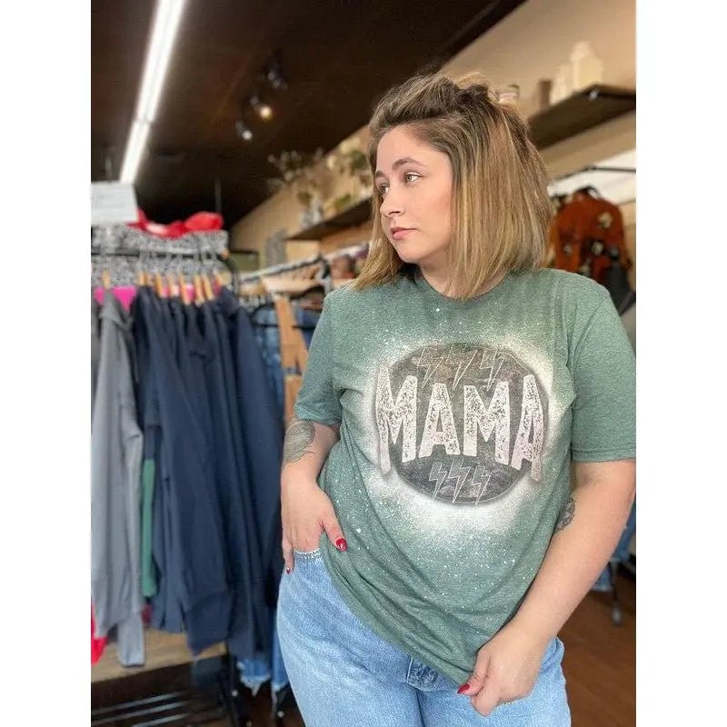 Camiseta con lejía Mama Bolt