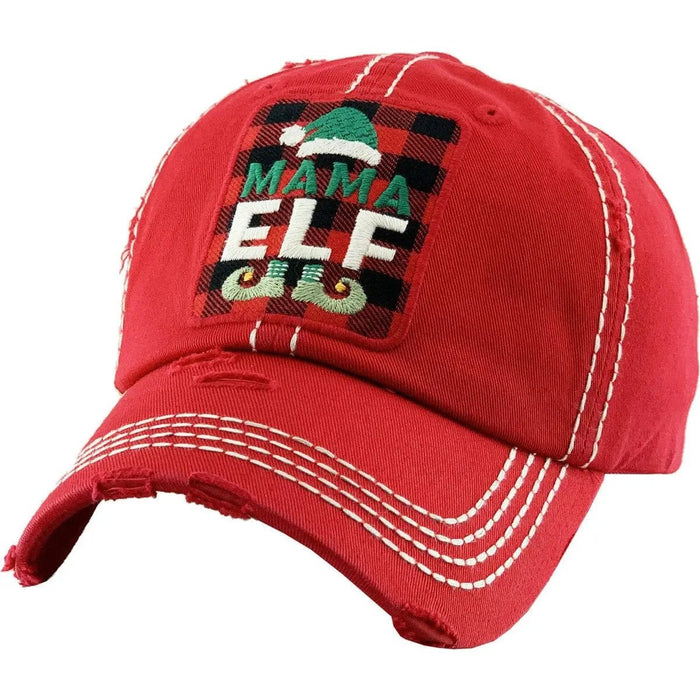 Mama elf washed vintage ballcap - LECCE