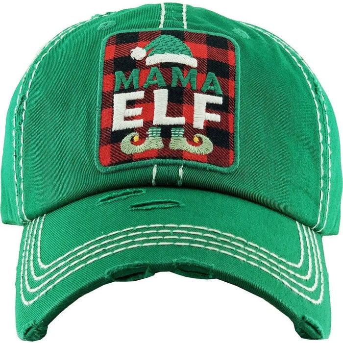 Mama elf washed vintage ballcap - LECCE