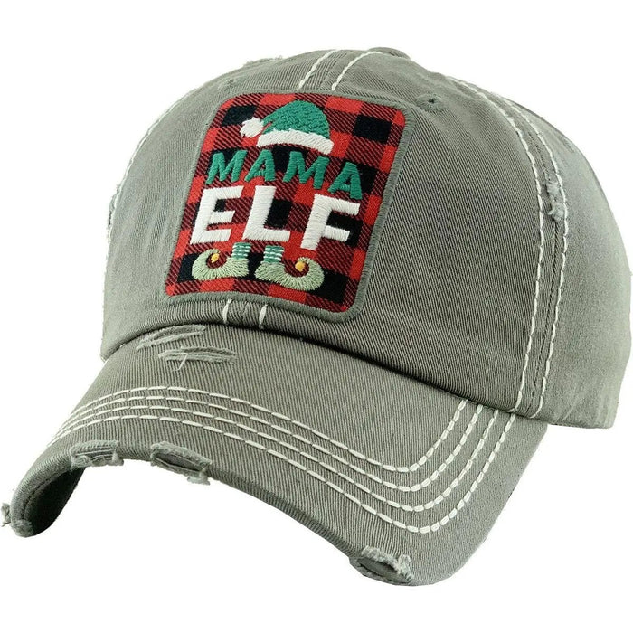 Mama elf washed vintage ballcap - LECCE