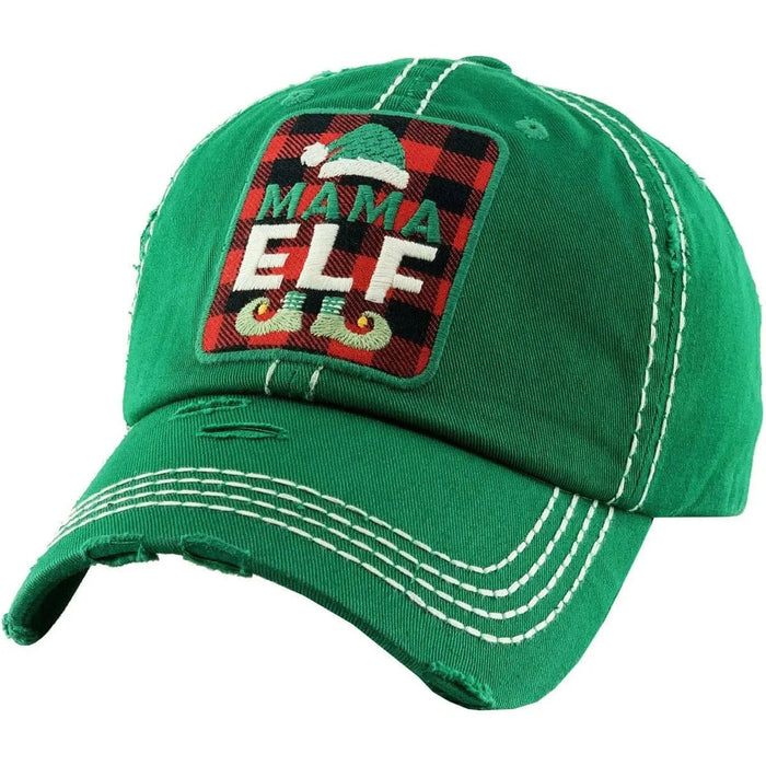 Mama elf washed vintage ballcap - LECCE