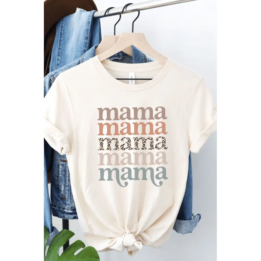 Camiseta Mamá Leopardo