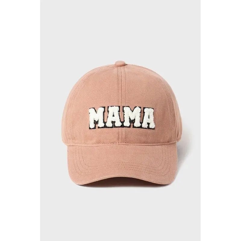 Mama sherpa lettered baseball cap - LECCE