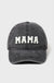 Mama sherpa lettered baseball cap - LECCE