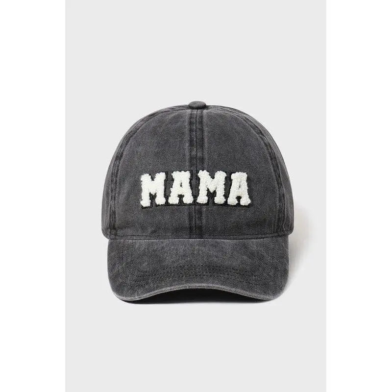 Mama sherpa lettered baseball cap - LECCE