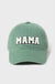 Mama sherpa lettered baseball cap - LECCE