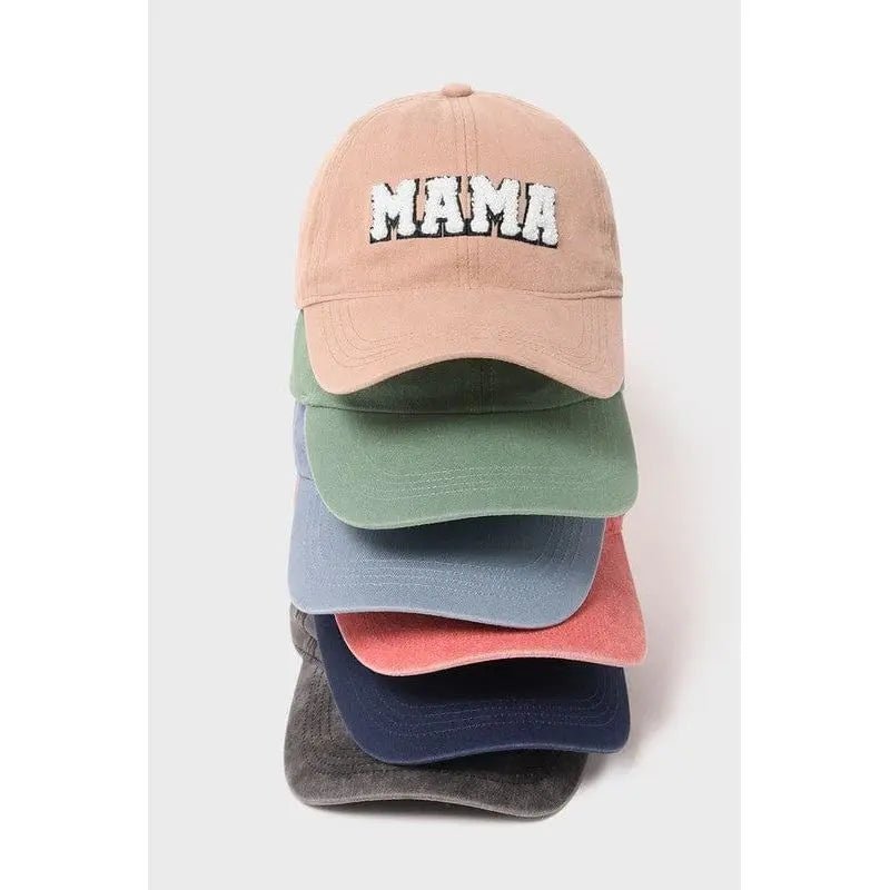 Mama sherpa lettered baseball cap - LECCE