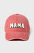 Mama sherpa lettered baseball cap - LECCE