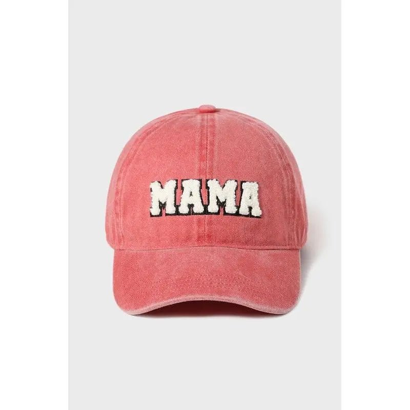 Mama sherpa lettered baseball cap - LECCE