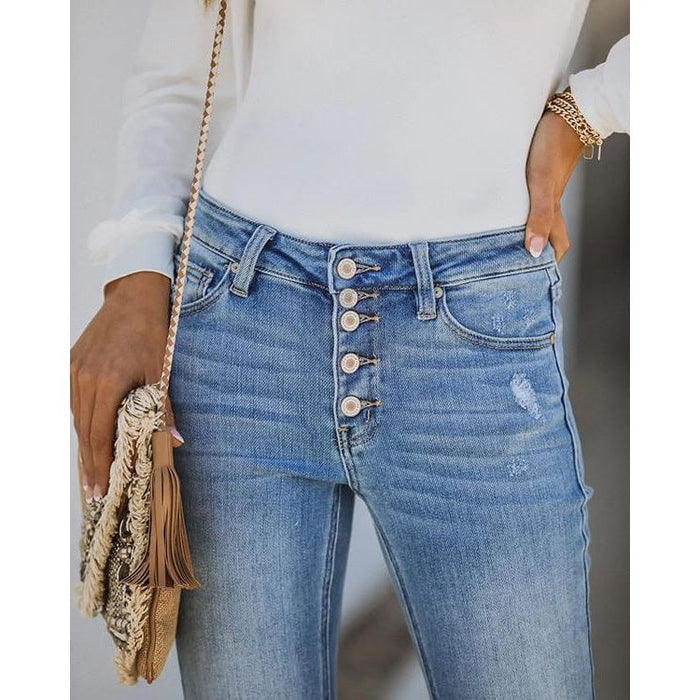 Micro flared jeans