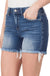 Mid Rise Denim Shorts - LECCE