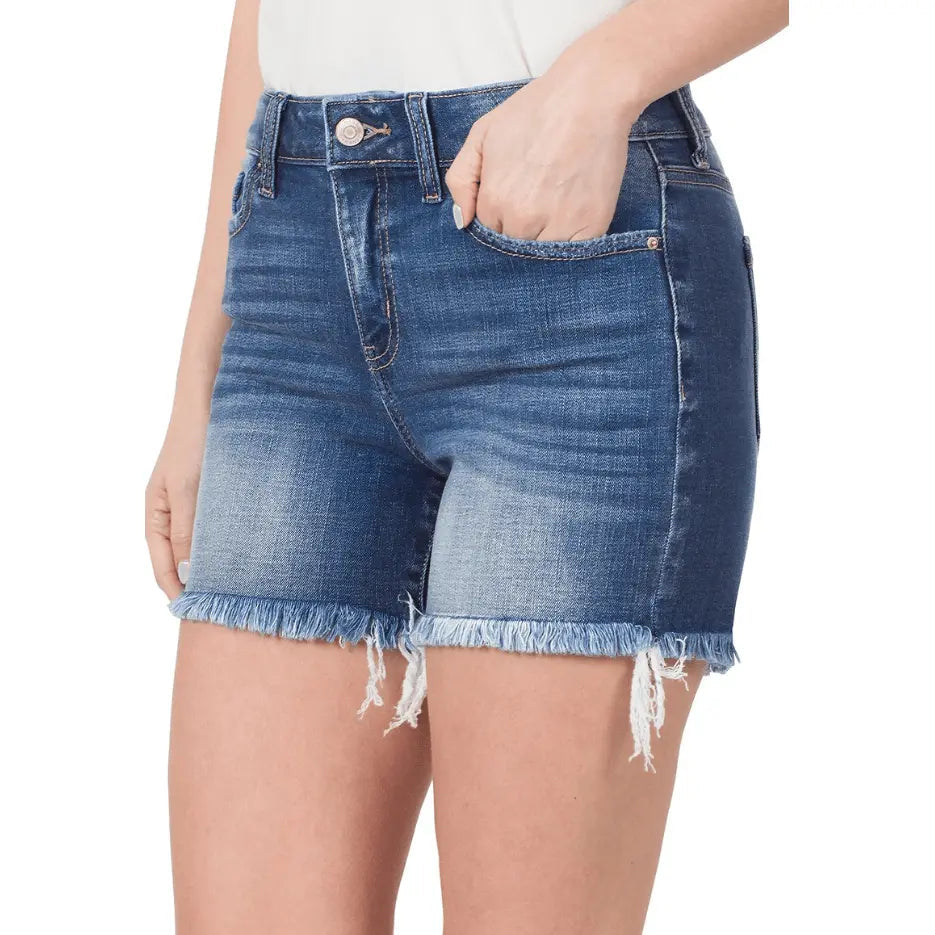 Shorts vaqueros de talle medio