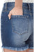Mid Rise Denim Shorts - LECCE