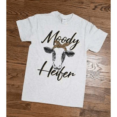 Moody Heifer t-shirt