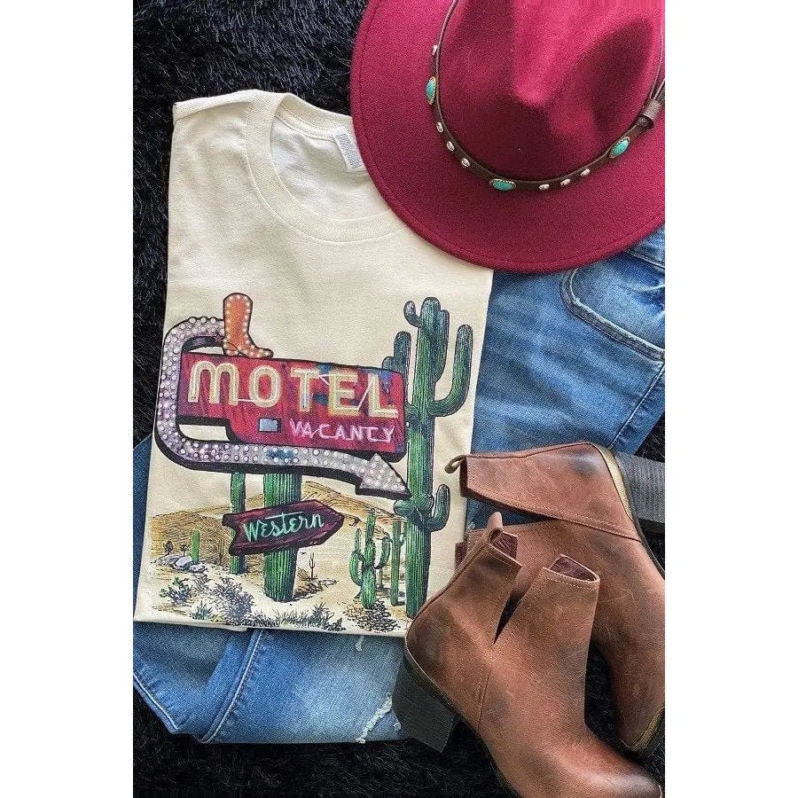 Camiseta vacante de motel