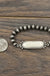 Natural White Turquoise Stretch Bracelet - LECCE