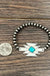 Navajo aztec turquoise bracelet - LECCE