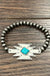 Navajo aztec turquoise bracelet - LECCE