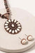 Navajo Necklace Natural Stone Necklace and Earrings - LECCE
