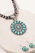 Navajo Necklace Natural Stone Necklace and Earrings - LECCE