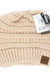 Solid  classic  cc beanie  tail 