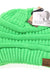 Solid  classic  cc beanie  tail 