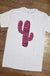 Leopard cactus - ash heather t-shirt LECCE