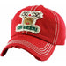 Oh deer washed vintage ballcap - LECCE