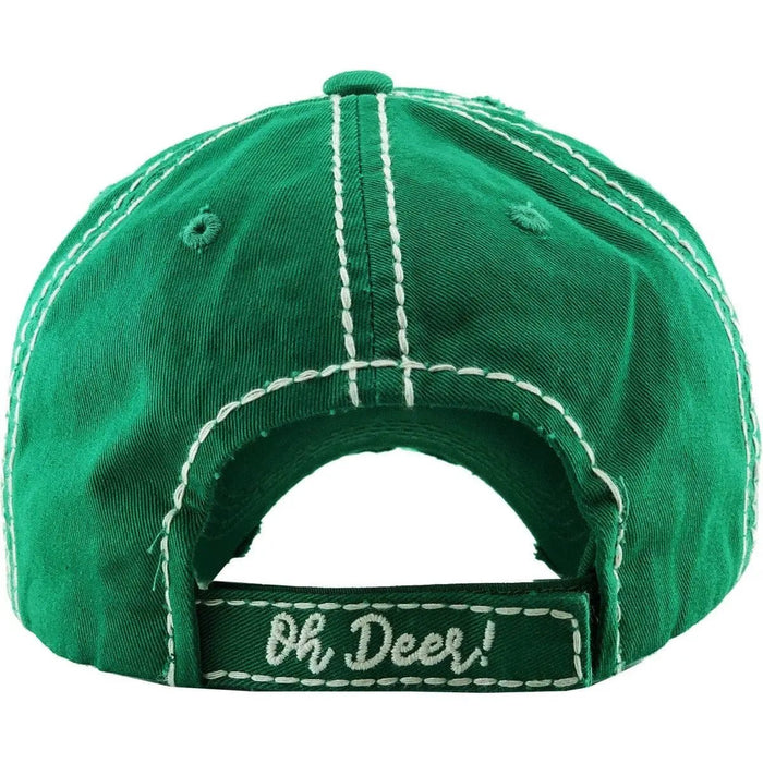 Oh deer washed vintage ballcap - LECCE