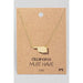 Oklahoma state pendant necklace - LECCE
