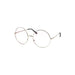 Oversized Circle Color Metal Sunglasses - LECCE