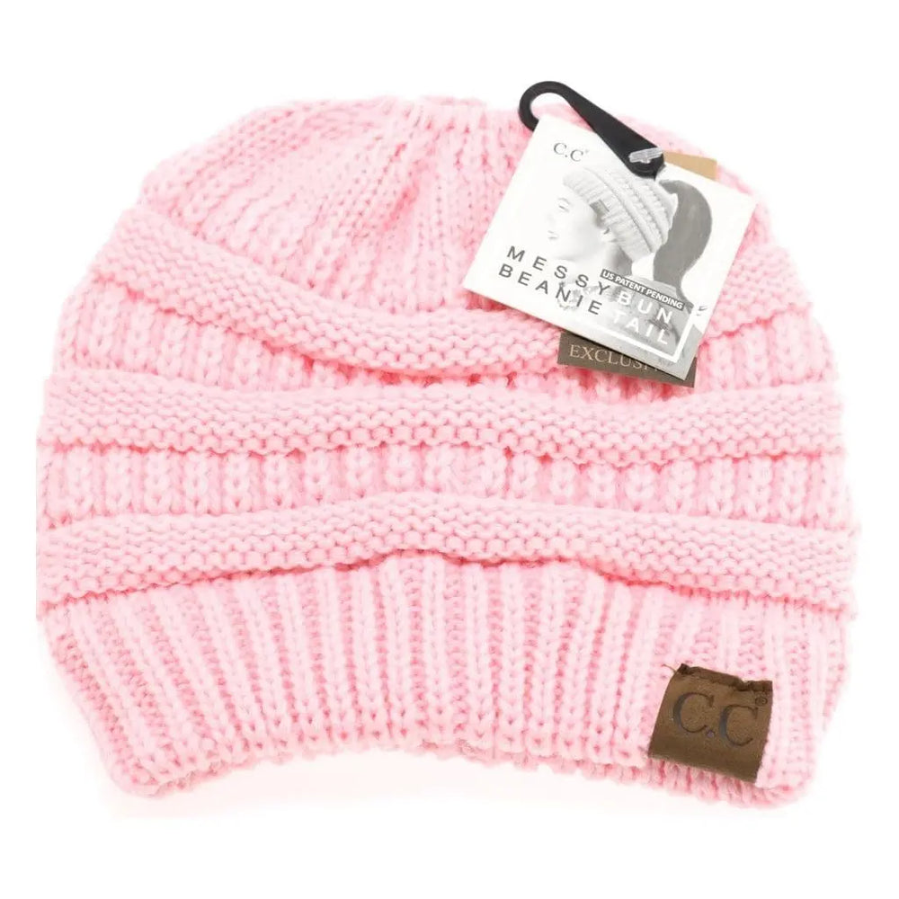 Solid  classic  cc beanie  tail 