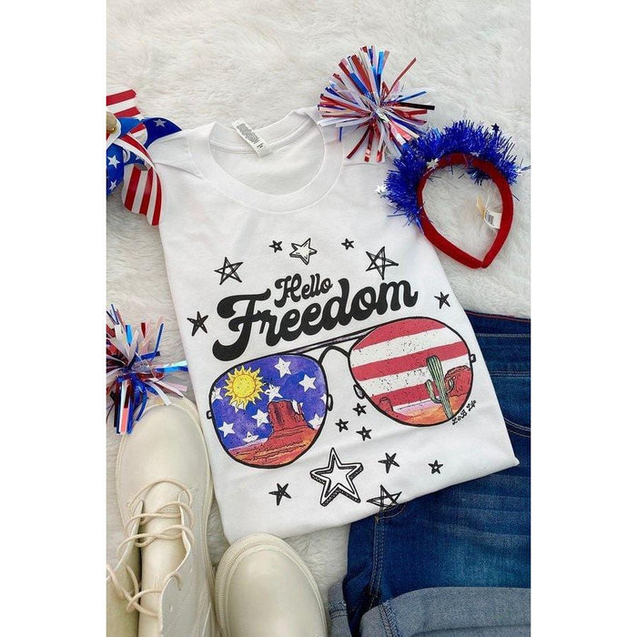 Hello freedom t-shirt