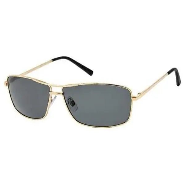 Polarized Metal Wrap Sunglasses - LECCE