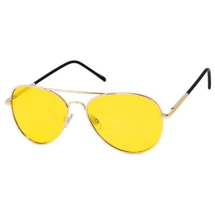 Polarized Yellow Night Driving Aviator - LECCE