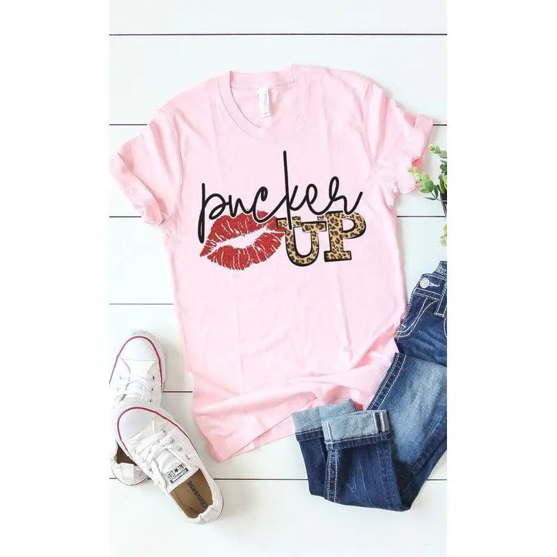 Pucker up valentine Tee LECCE