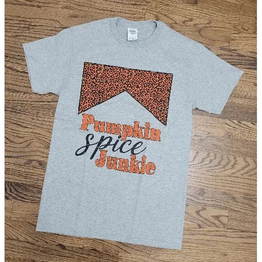 Pumpkin Spice Junkie T-shirt - LECCE