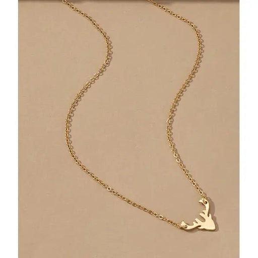 Reindeer pendant necklace - LECCE