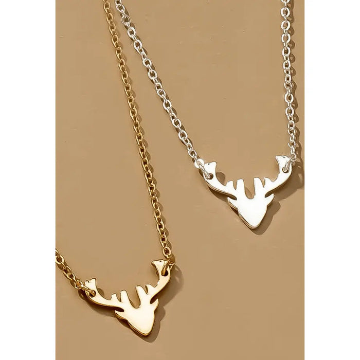 Reindeer pendant necklace - LECCE